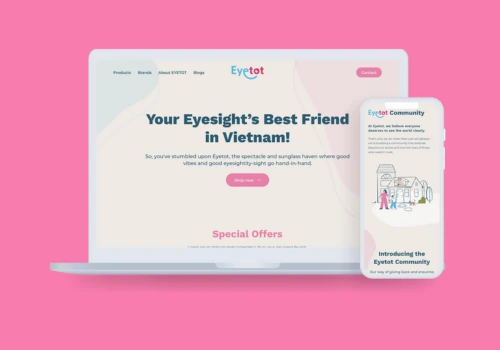 Modern web design attract new customers