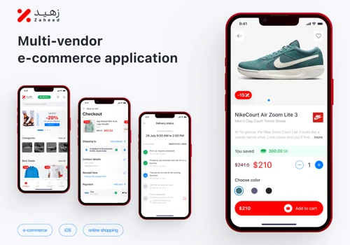 Multi-vendor ecommerce iOS application
