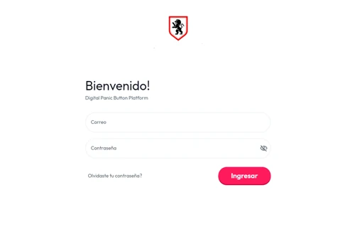 Digital Panic Button Web