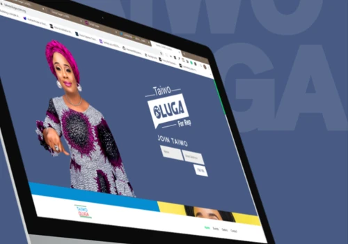 Campaign Website for Taiwo Oluga