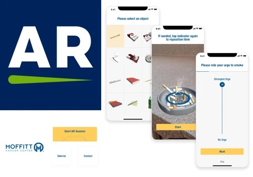 Mobile App for Moffitt Uses AR to Stop Smoking