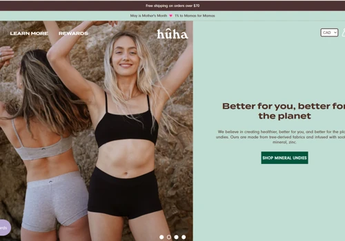 Huha Shopify Development
