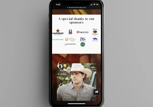 Texas Horse Society Event Ticket Sales