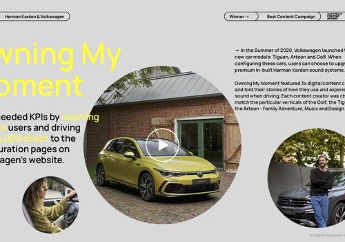 Harman Kardon & Volkswagen - Owning My Moment