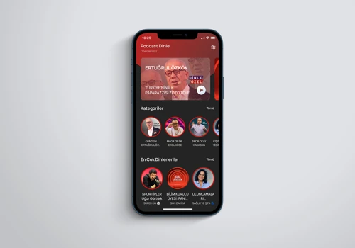 Podcast Dinle iOS Application