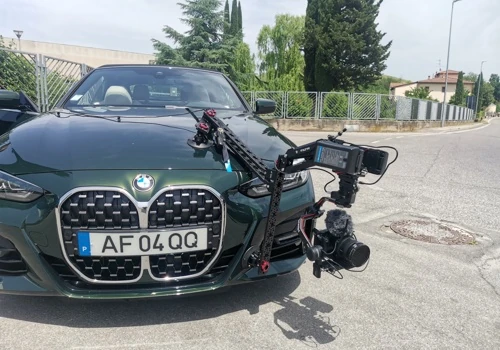 Tourist itineraries filming in Italy