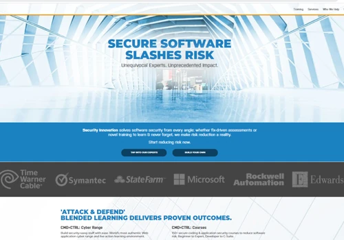 Security Innovation Website
