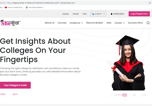 SHEKUNJ-Website Development