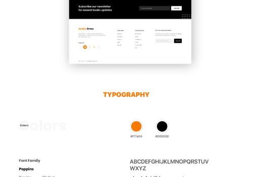 Clothing Brand Web Design