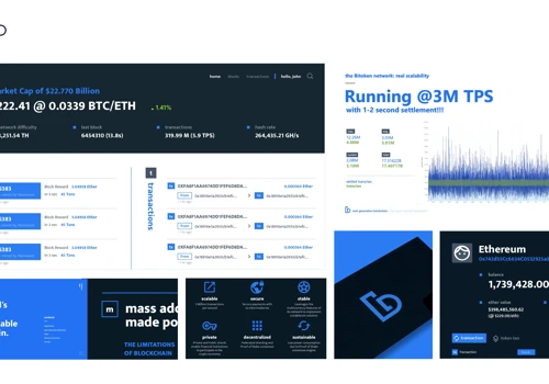 UXUI Design and Branding for Blockchain Startup