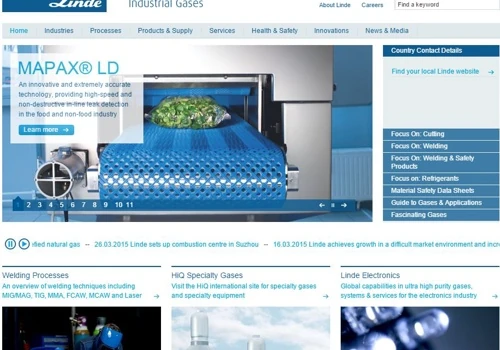 Linde Gas Digital Marketing