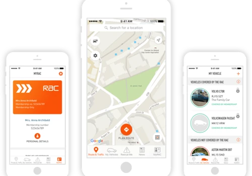 Revving up the RAC's consumer App