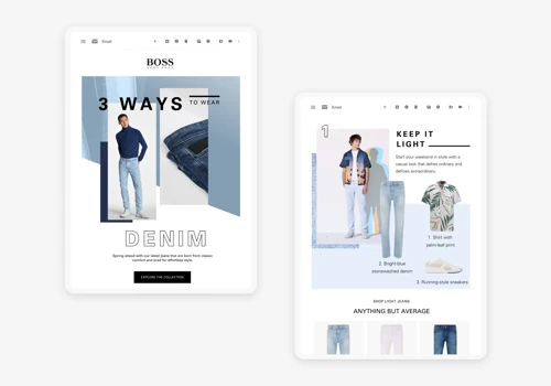Email Marketing for Hugo Boss