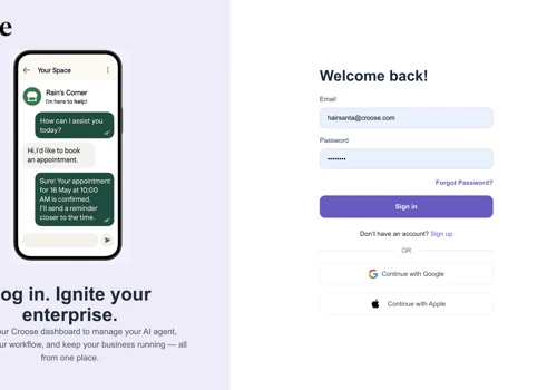 Croose - AI Powered Marketing Platform