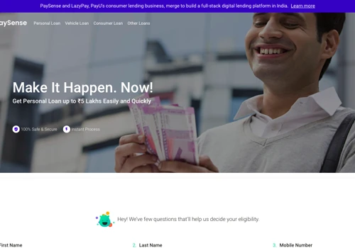 PaySense - Acquired by PayU
