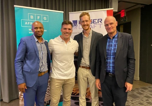 Dinner with Springbok Schalk Brits
