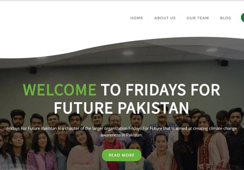 Big Project for Fridays for Future Pakistan
