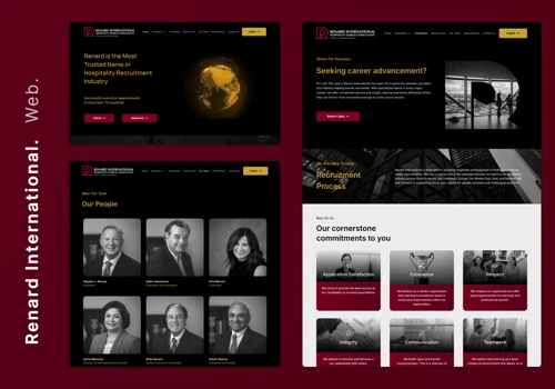 Web Design for Leading Recruitment Agency
