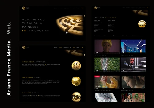 Website Design for Audio Production Co