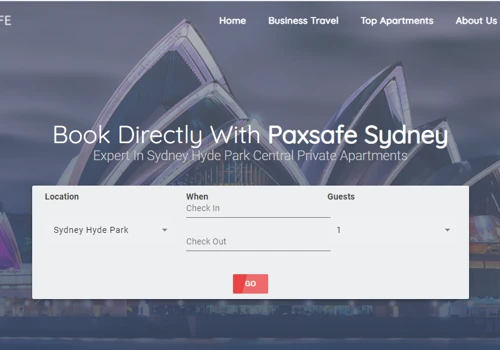 Paxsafe Booking Application