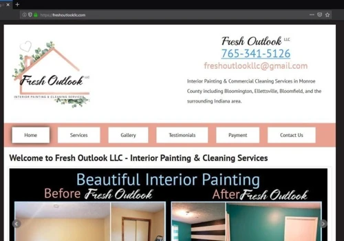 A Fresh New Website for Fresh Outlook LLC