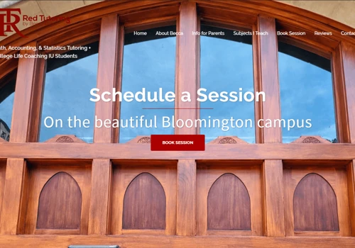 A New Modern WordPress Design for Red Tutoring
