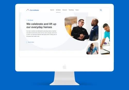 ServiceMaster Website Design & Development
