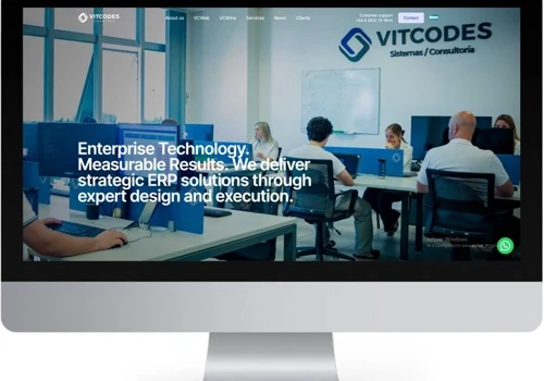 VITCODES -Corporate Identity and Branding for ERP