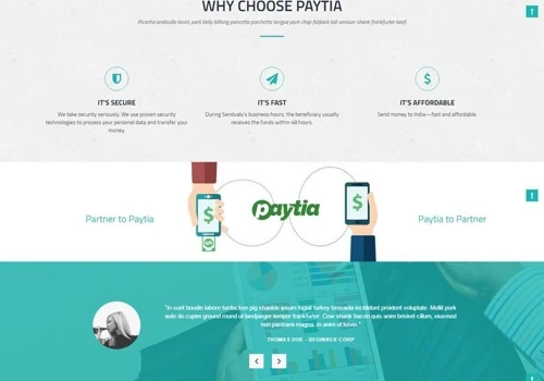 Payment system developed end-to-end