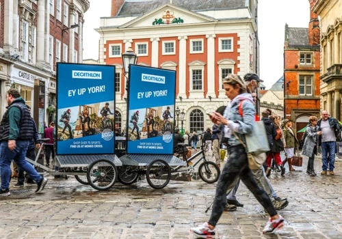 NYC AdBike Advertising Campaign