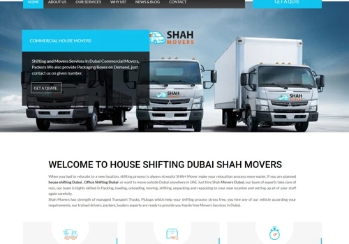 Dubai House Shifting
