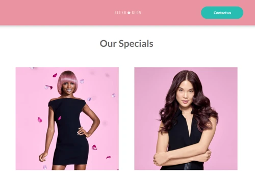 Social Media Marketing for Blush and Blow Salon