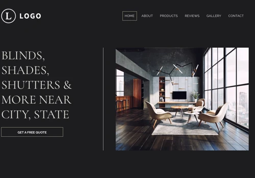 Lux Dark Mode Website Design