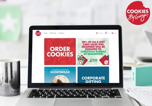 Cookies By George: Custom Commerce