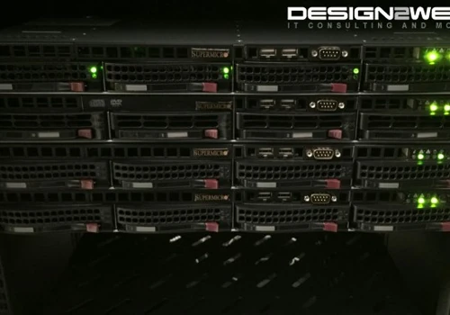 4 x 1U Web Servers