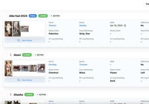 Scalable & Compliant Wild Horse Management App