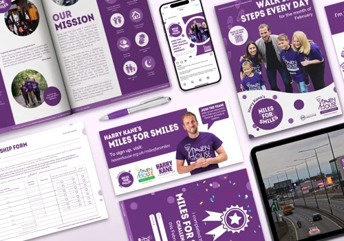 Miles for Smiles: A Facebook Challenge with Heart