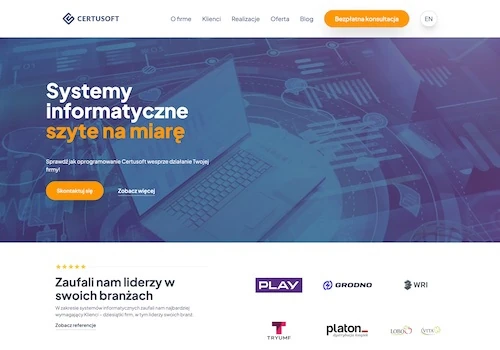 New website and digital marketing