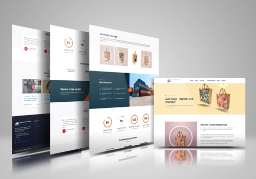 Website Design and Development for Exporter