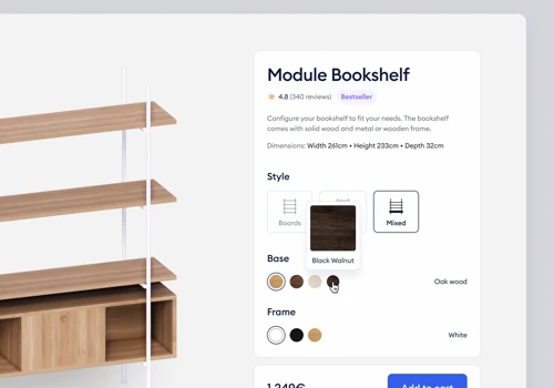AR configurator