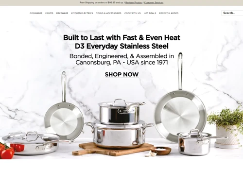 eCommerce of World's Largest Cookware Manufacturer