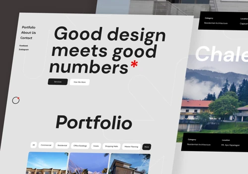 Architecture Firm Landing Page