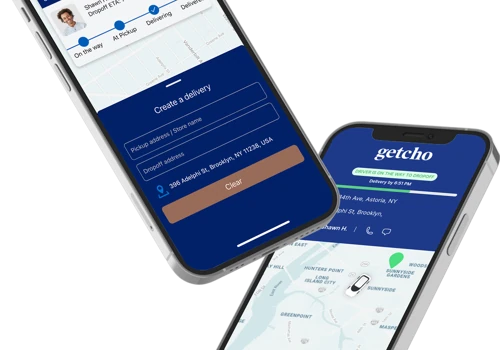 On-Demand Mobile Courier Application