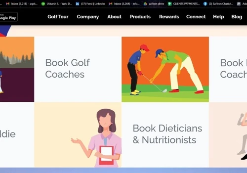 Golf Tournament Portal