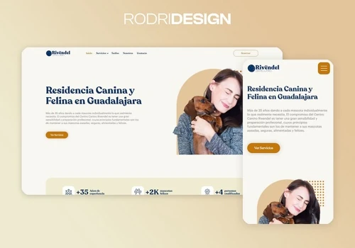 Residencia Rivendel - Web Design & Development