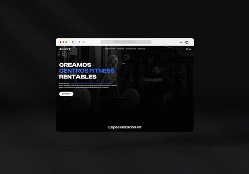 AsesFit - Website Design & Development