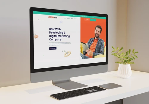 Web Development For Capital Web (Own Project)
