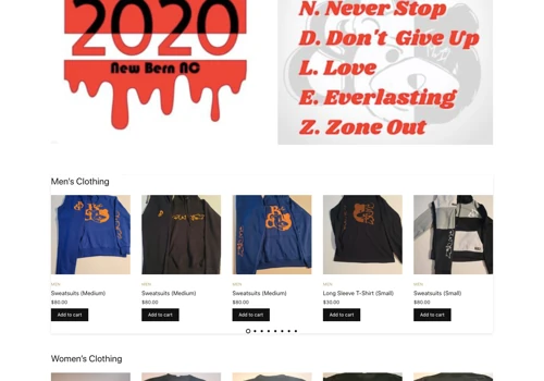 Apparel Shopping Cart Solution