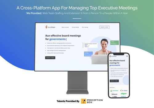 Web team establishment for a Corporate web app