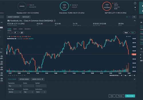 Web-based trading and investment platform
